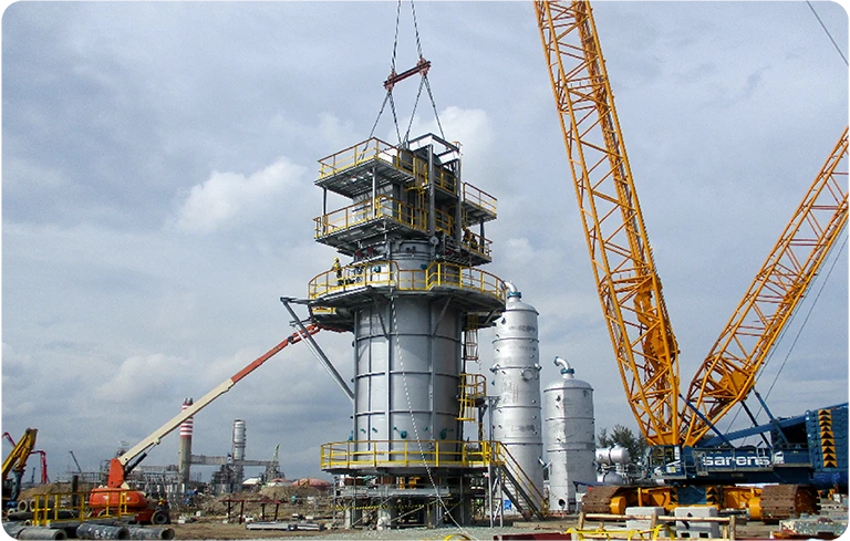 RDMP RU-V Balikpapan Steel Structure & Mechanical Erection Work Project