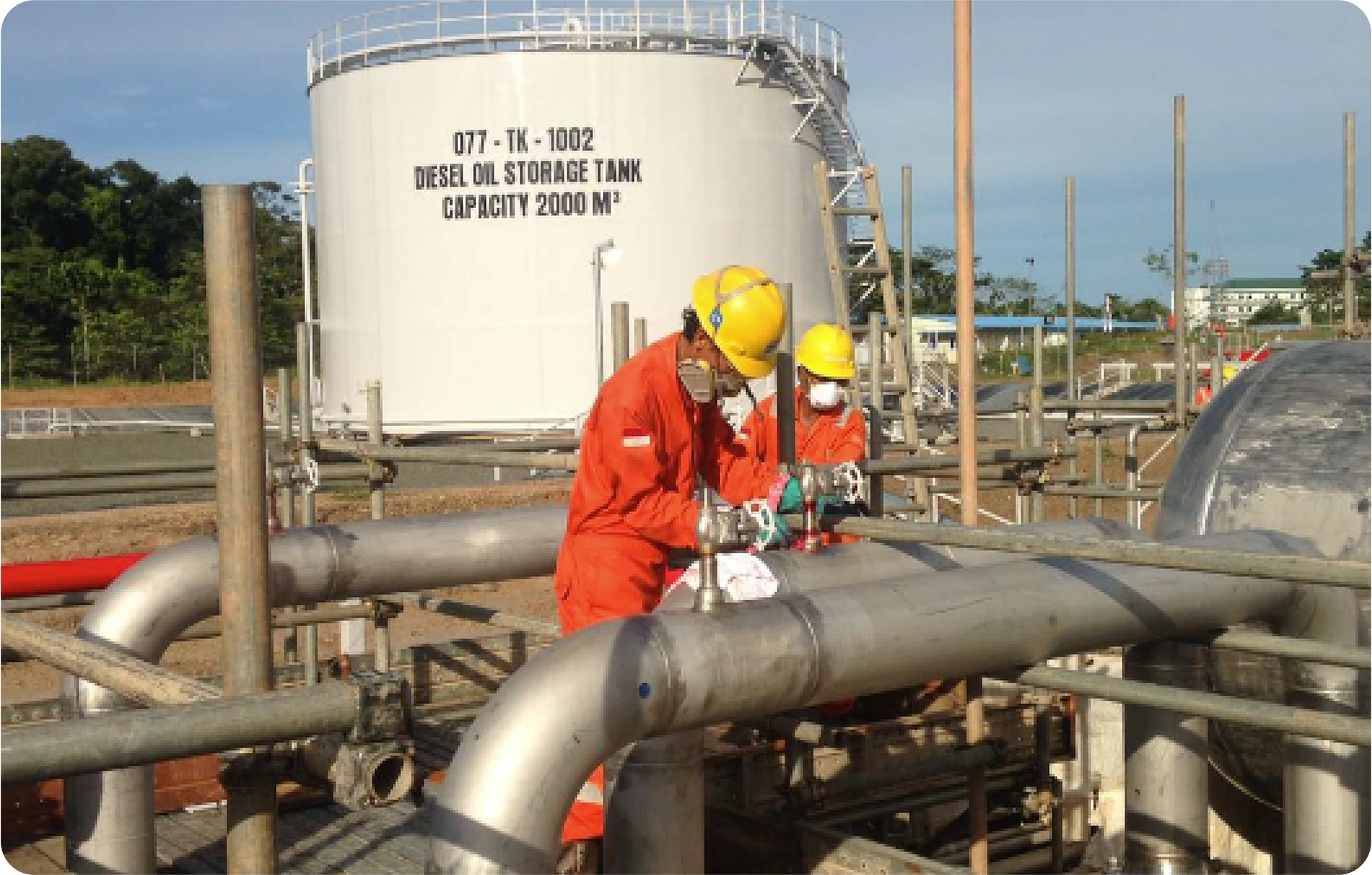 BP-Tangguh NCDT (New Condensate Diesel tank) Project - 2